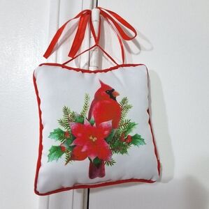 Cardinal Plush Decor Door Hanger